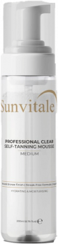 Clear Medium Tanning Mousse